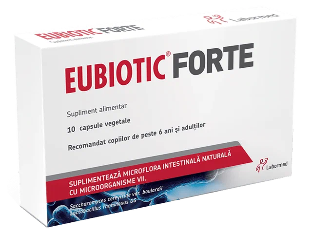 Eubiotic Forte - supliment eficient cu bacterii benefice
